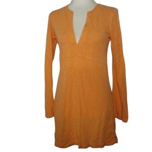 Athleta Long Sleeve Melon Tunic Top Modal Blend Size XS